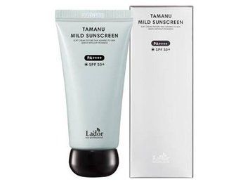 Мягкий солнцезащитный крем с маслом тамана 50 мл Lador tamanu mild sunscreen spf 50+ pa++++ 98011 фото