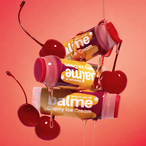 Бальзам для губ Cherry Ice Cream Balme 5г 4823109411890 фото