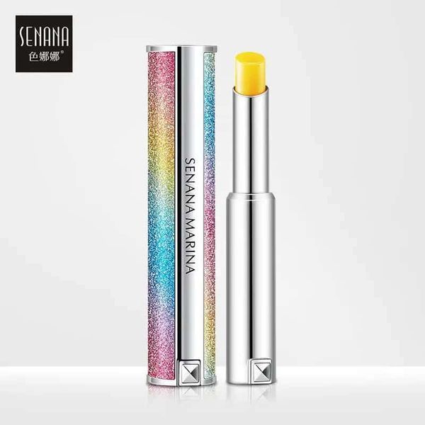 Увлажняющий защитный бальзам для губ с легким розовым оттенком Senana Marina Starry Sky Discolor Lip Balm 00579 фото
